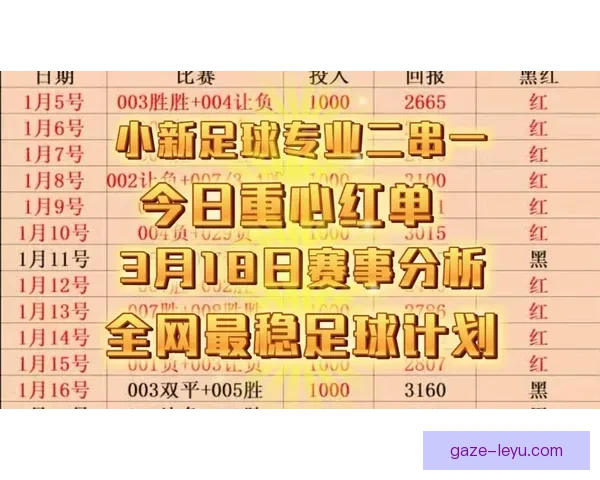 免费获取最新足球赛事推荐，助你精准分析赛果赢取精彩体验
